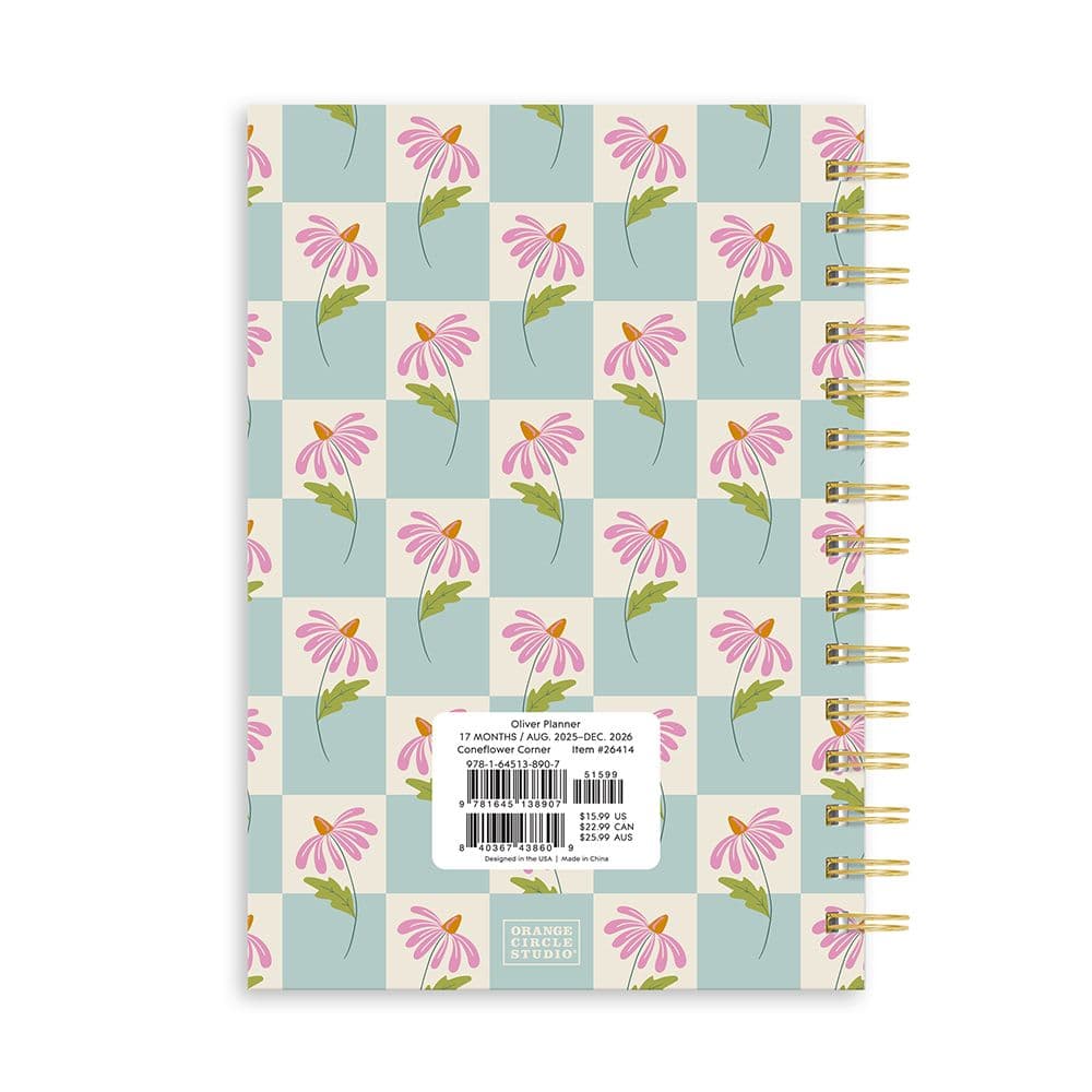 Coneflower Corner Oliver 2026 Planner First Alternate Image