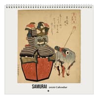 image Samurai 2026 Wall Calendar