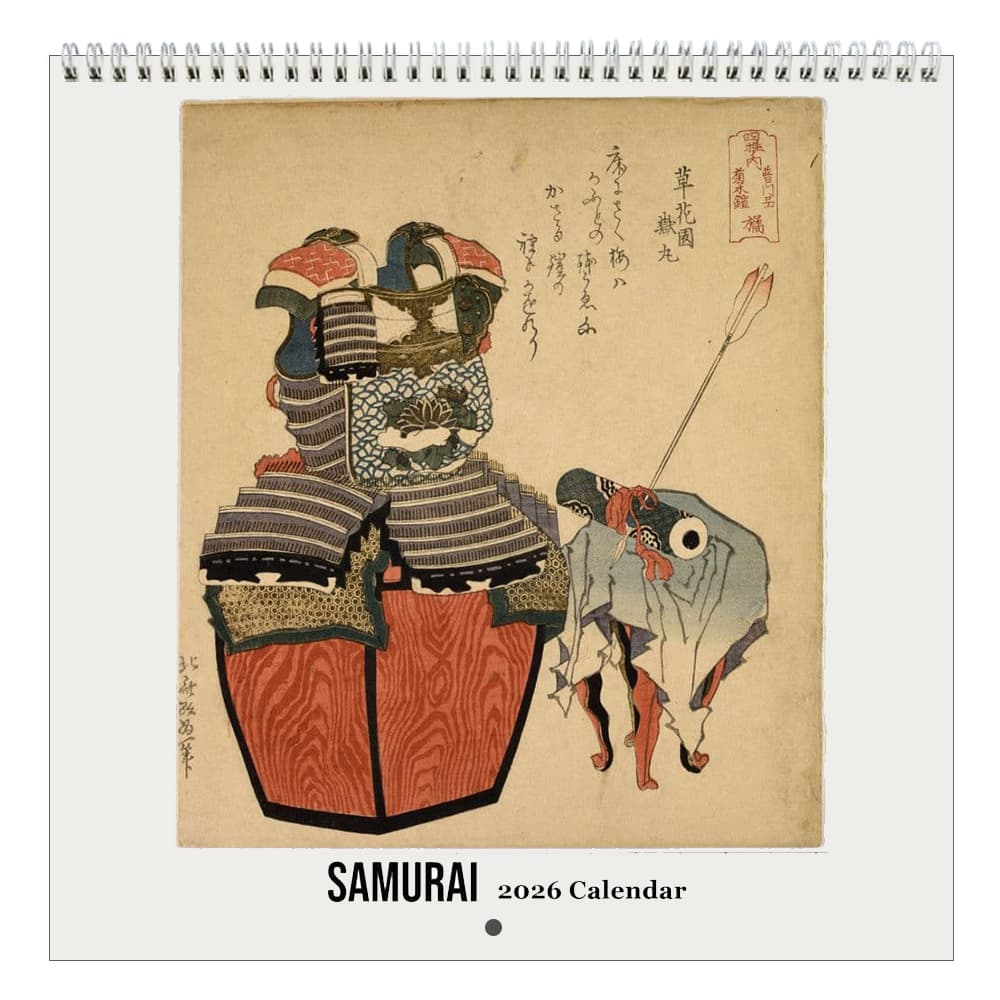 image Samurai 2026 Wall Calendar
