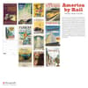 image America By Rail Vintage Travel Posters 2026 Wall Calendar
