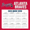 image MLB Atlanta Braves 2025 Desk Calendar Third Alternate Image