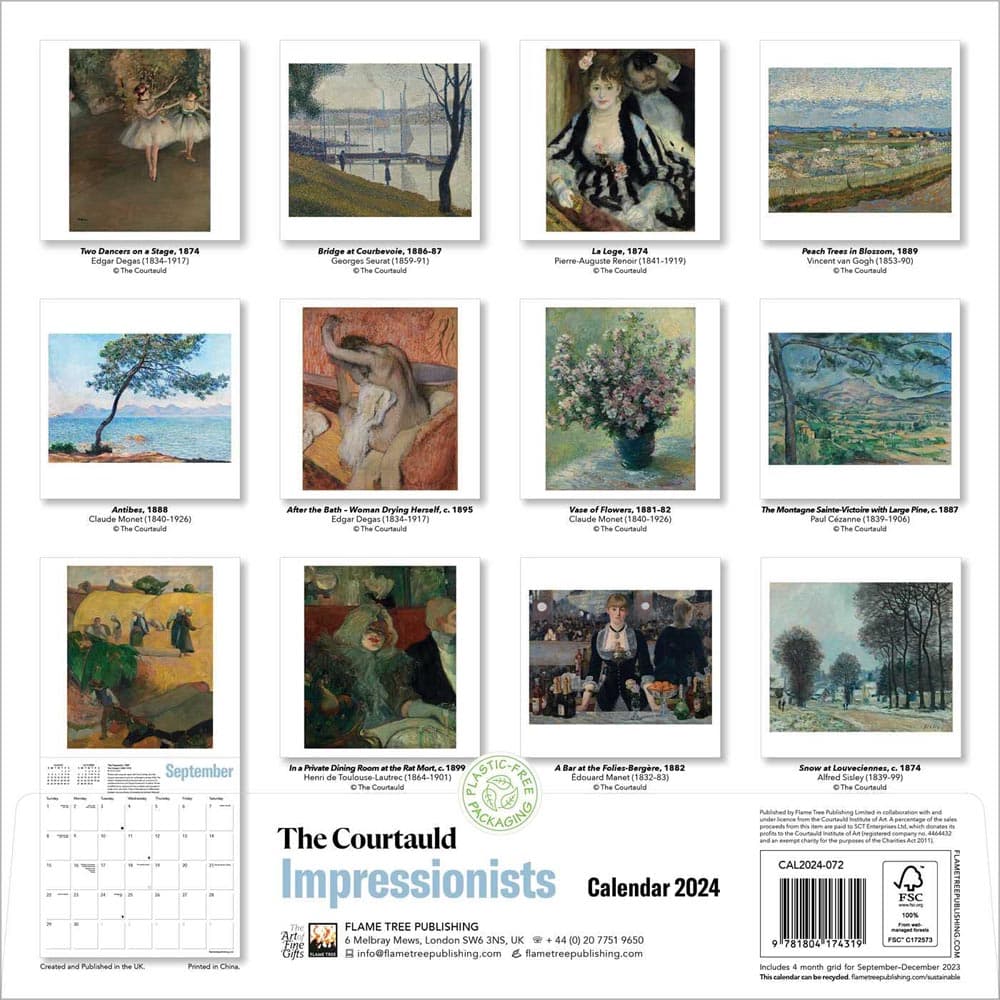 Courtauld Impressionists Wall back cover  width=''1000'' height=''1000''