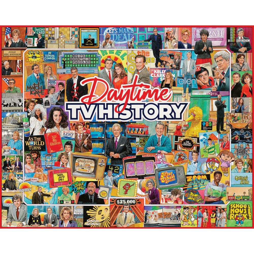 Daytime TV History 1000 Piece Puzzle First Alternate Image