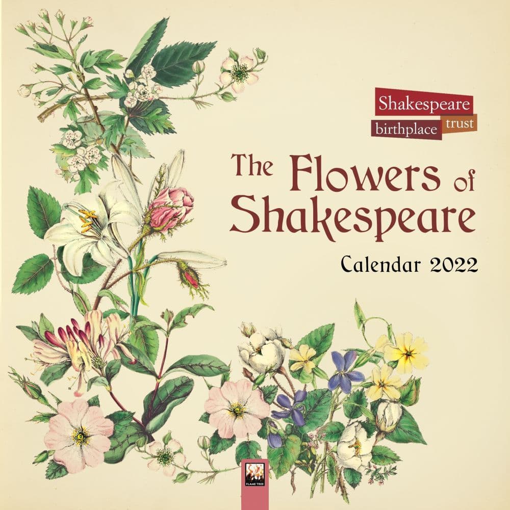 Shakespeare Birthplace Trust 2022 Wall Calendar