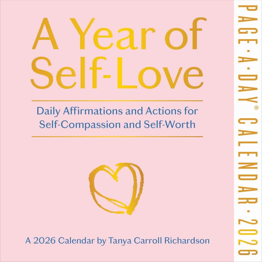 Year of Self Love 2026 Desk Calendar Fifth Alternate Image