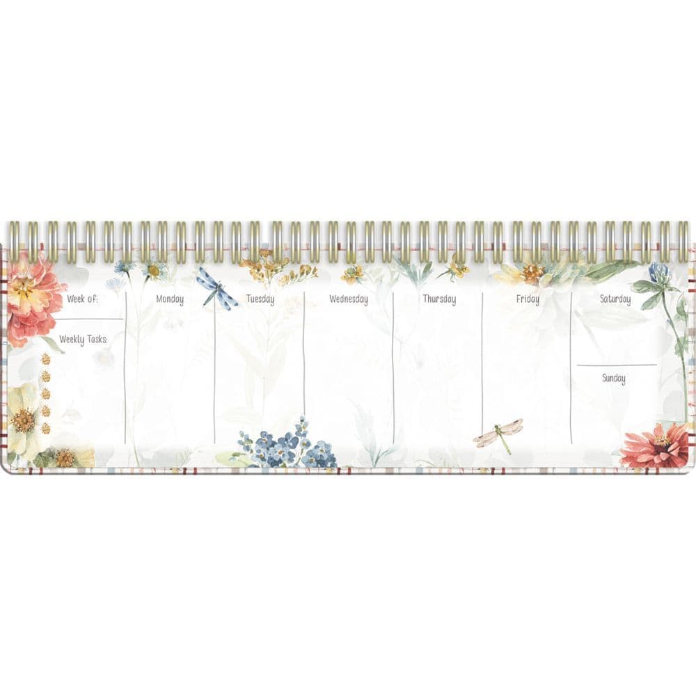 Spring Meadow Weekly Organizer by Lisa Audit