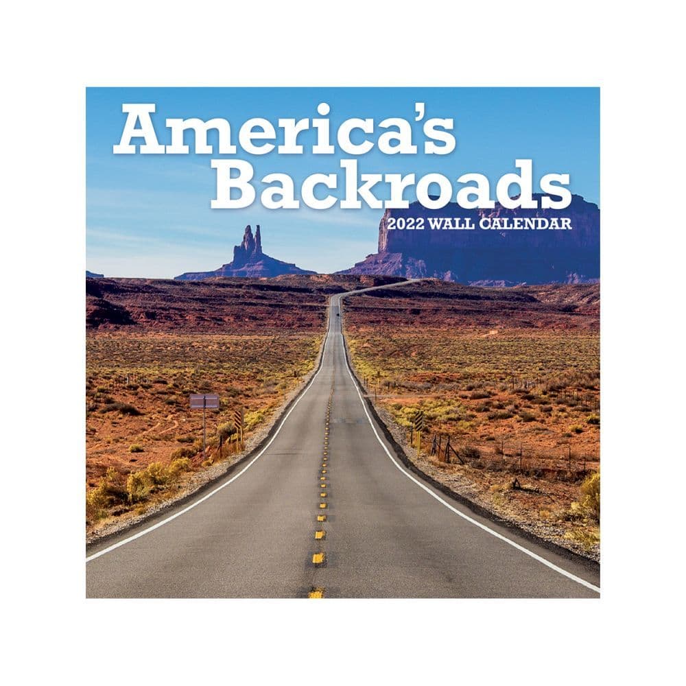 American Backroads 2022 Mini Wall Calendar