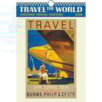 image Travel the World 2026 Wall Calendar Main Image