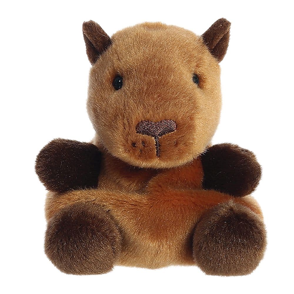 Palm Pals(tm) 4in. Sid Capybara(tm) Eco Friendly Plush Beanie