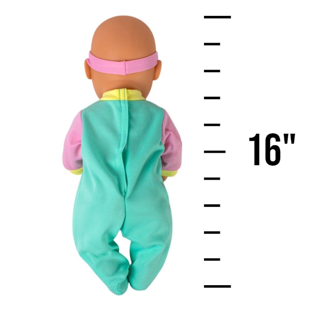 Doll Baby on carrier Seat 16 Inch Eighth Alternate Image