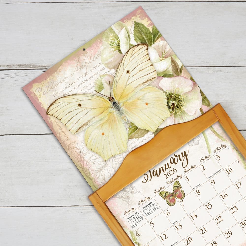 Butterflies 2026 Wall Calendar by Jane Shasky_ALT4