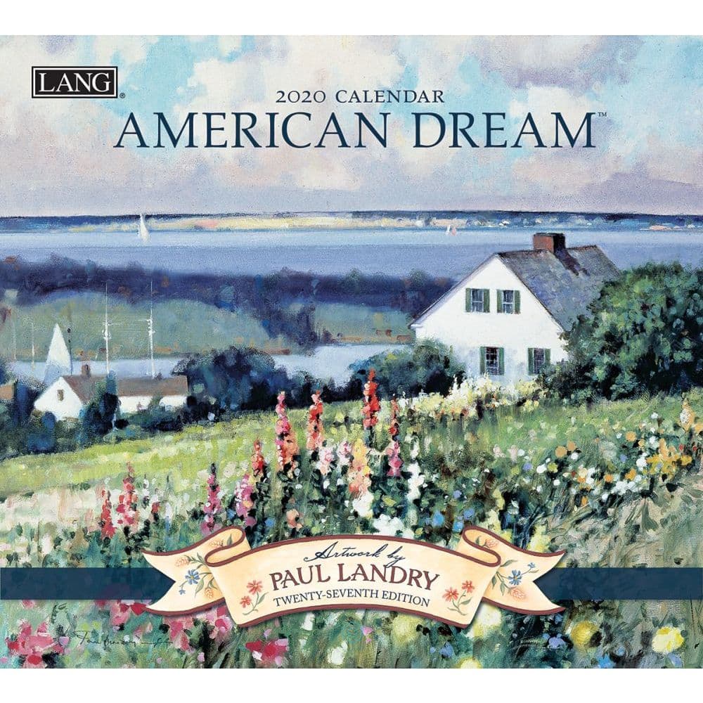 American Dream Wall Calendar by Paul Landry