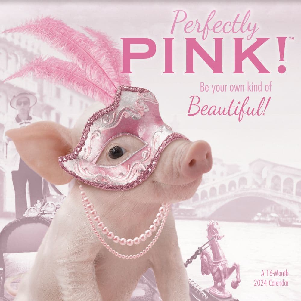 Perfectly Pink 2024 Wall Calendar