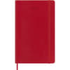 image Moleskine Large Red Weekly Soft Cover 2025 Planner First Alternate Image