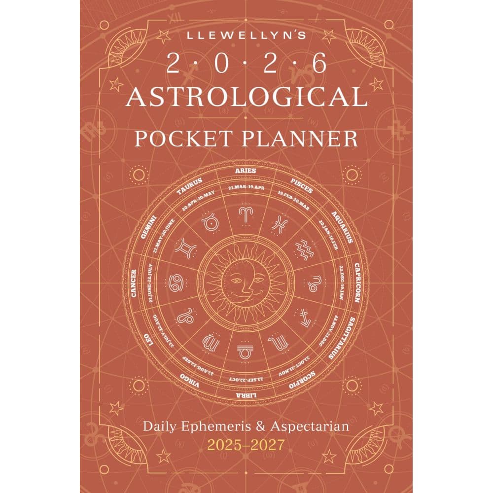 Astrological 2026 Pocket Planner Main Product Image