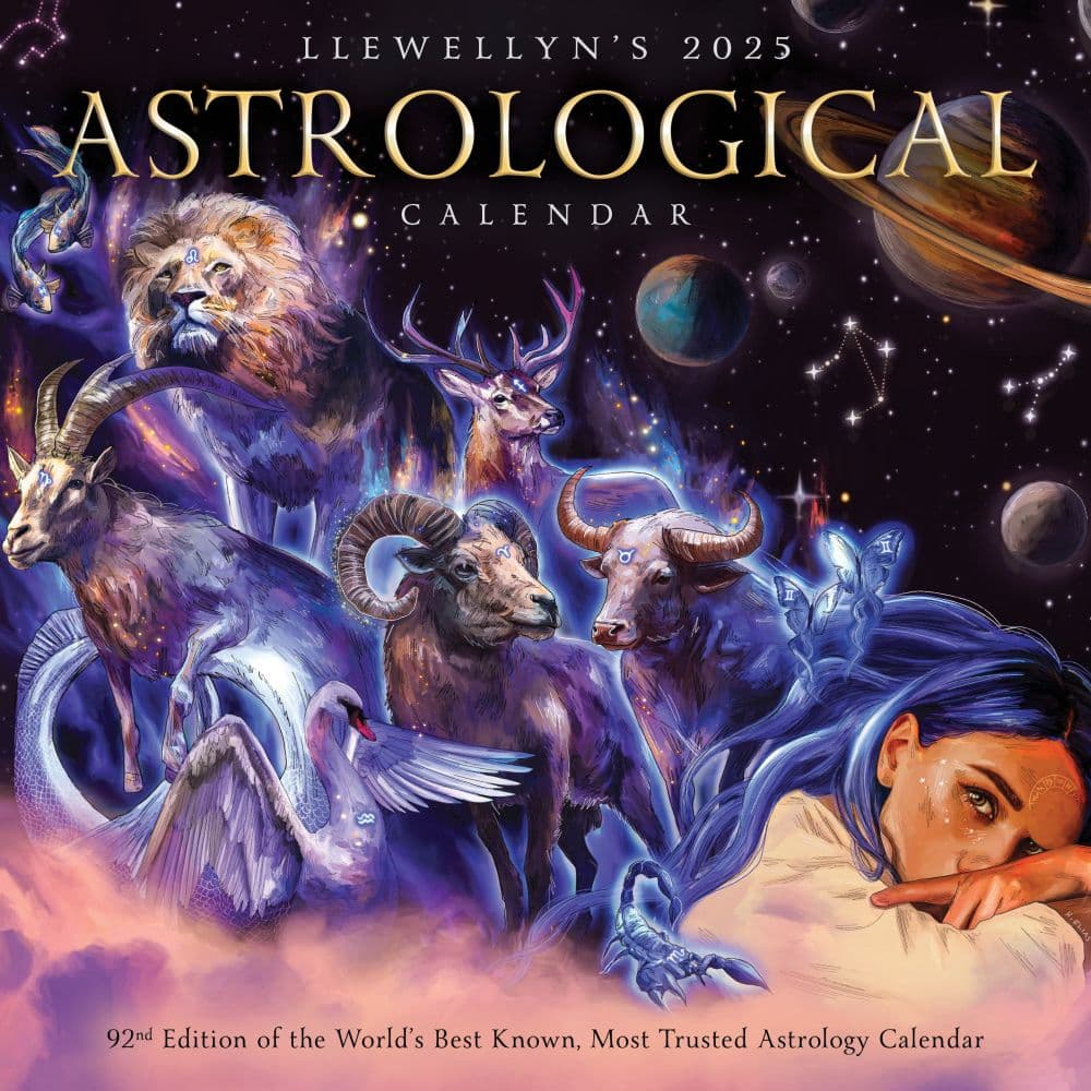 Astrological 2025 Wall Calendar