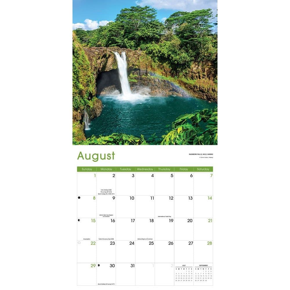 Hawaii Wall Calendar