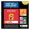 image Every Day is a Holiday 2025 Desk Calendar Back Cover