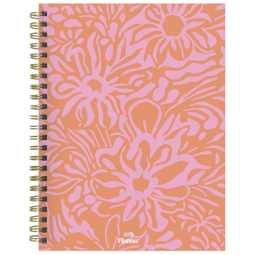 Happy Hibiscus 2025 Weekly Planner front cover