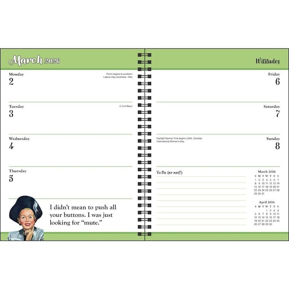 Wititudes 16 Month 2026 Planner Fifth Alternate Image