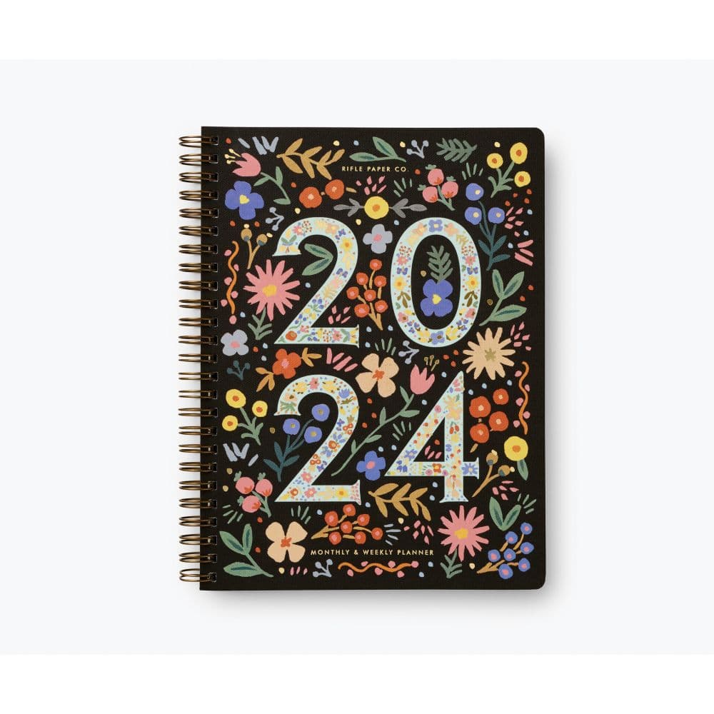 Flores 12 Month Softcover Spiral 2024 Planner