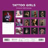 image Tattoo Girls 2026 Wall Calendar First Alternate Image
