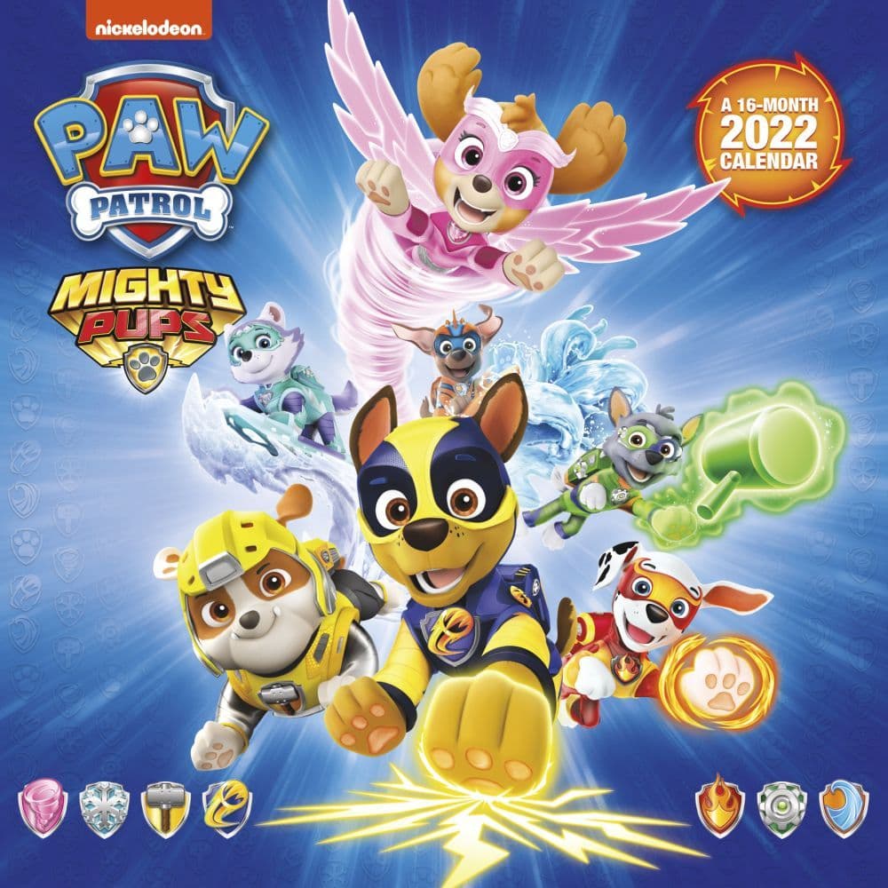 Paw Patrol 2022 Wall Calendar - Calendars.com