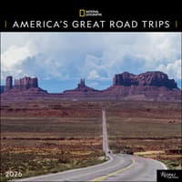 image American Roadtrips National Geographic 2026 Wall Calendar Main Image