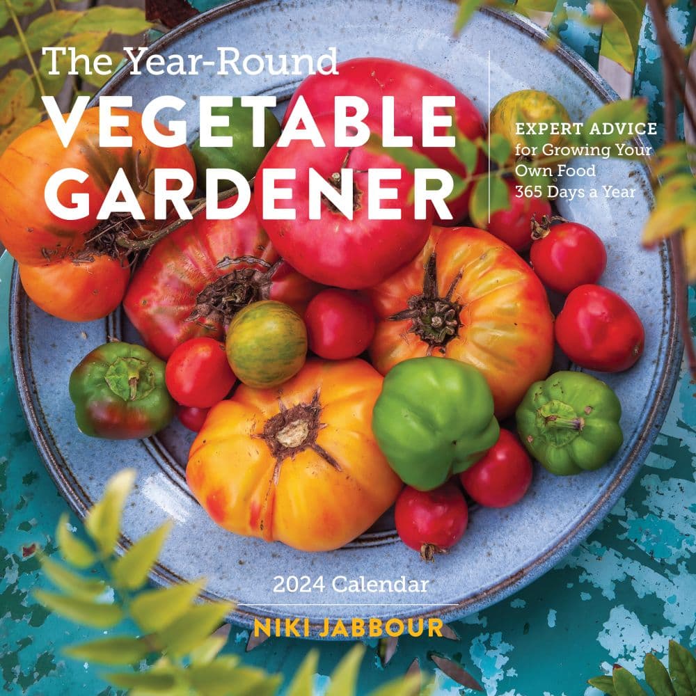 Vegetable Gardener 2024 Wall Calendar Main Image