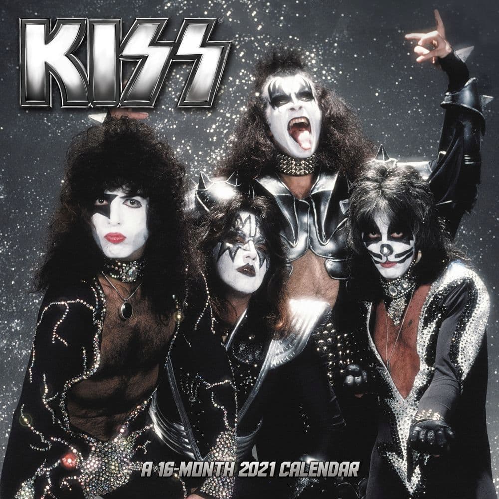 Kiss Wall Calendar