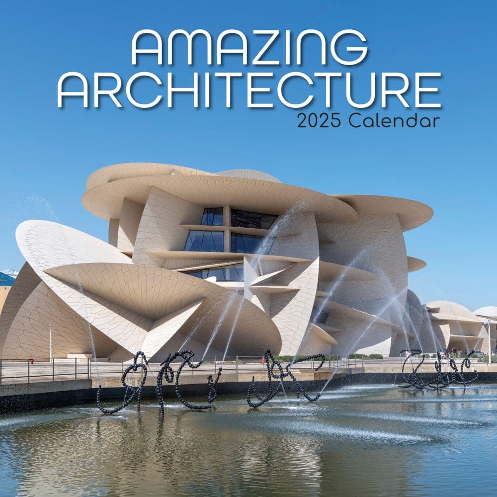 Amazing Architecture 2025 Wall Calendar