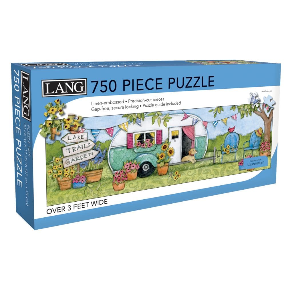 Country Camper 750 Piece Panoramic Puzzle Main