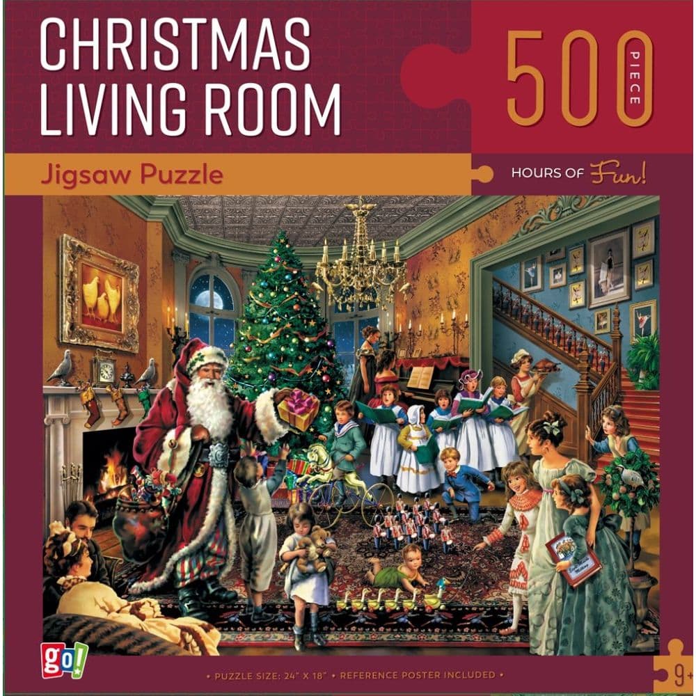 Christmas Living Room 500 Piece Puzzle