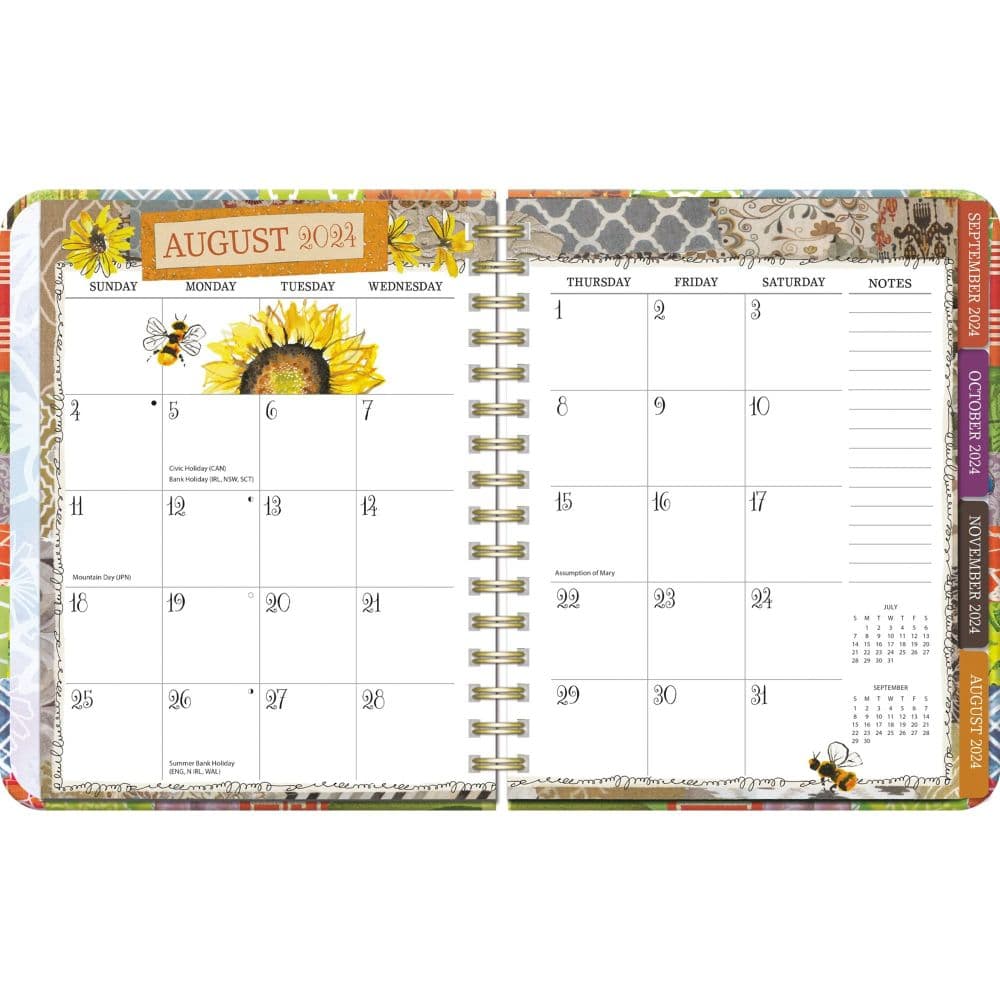 Happy Life by Lori Siebert 2025 Deluxe Planner First Alternate Image width=&quot;1000&quot; height=&quot;1000&quot;