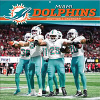 Miami Dolphins 2027 Wall  Calendar