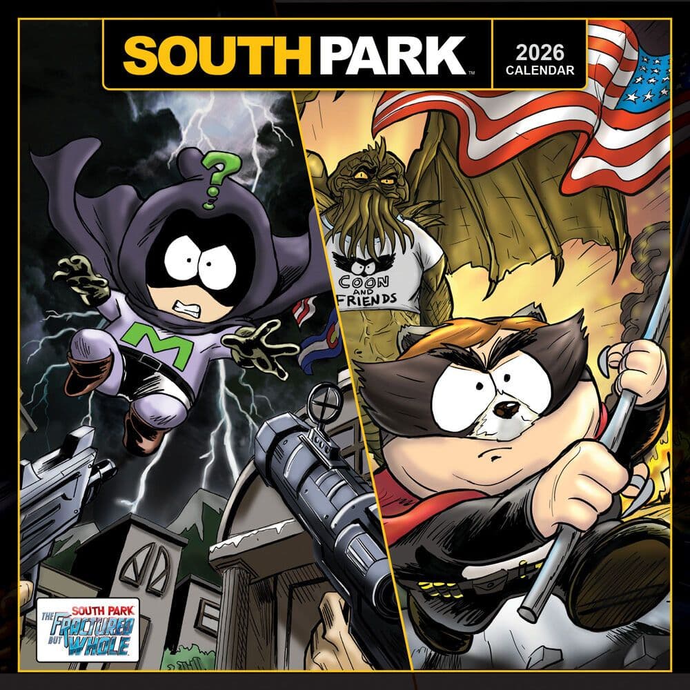 South Park 2026 Mini Wall Calendar Main Product Image
