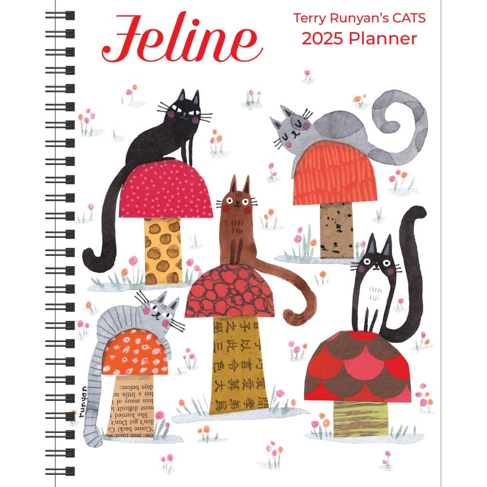 Feline Weekly 2025 Planner Main Image