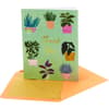 image Thank You Houseplants Teal Boxed Note Cards Second Alternate Image