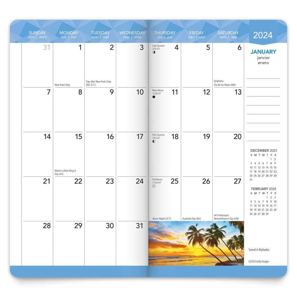 Tropical Islands 2 Year Pocket 2024 Planner Second Alternate Image width=&quot;1000&quot; height=&quot;1000&quot;