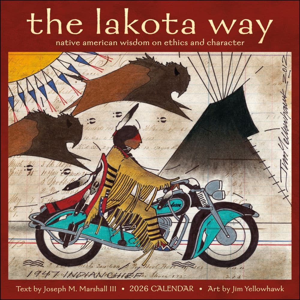 Lakota Way 2026 Wall Calendar Main Image