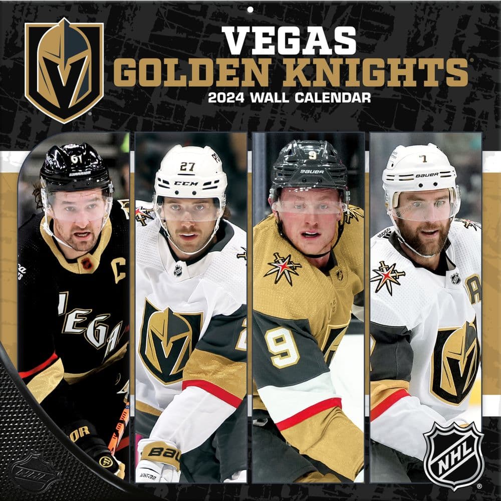 NHL Vegas Golden Knights 2024 Wall Calendar