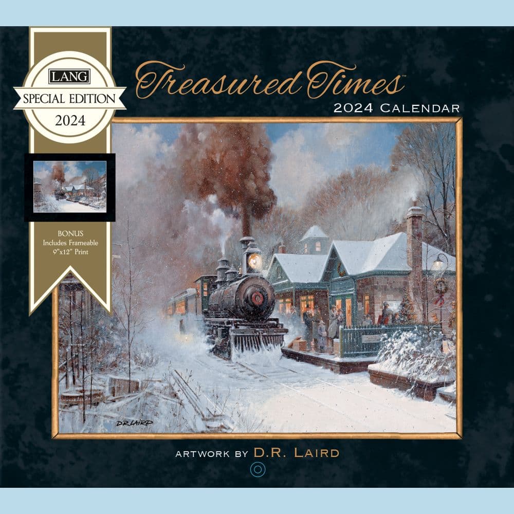 Treasured Times Special Edition 2024 Wall Calendar