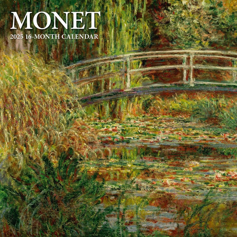 Monet 2025 Wall Calendar  Main Image