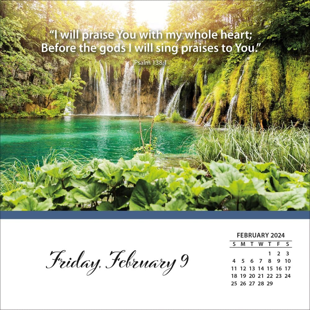 Bible Verses 2024 Desk Calendar