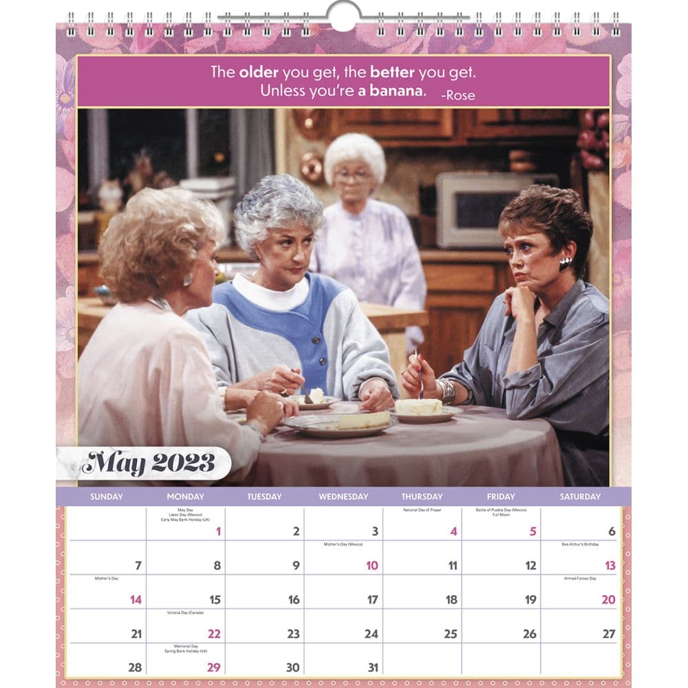 Golden Girls 2023 Special Edition Calendar - Calendars.com