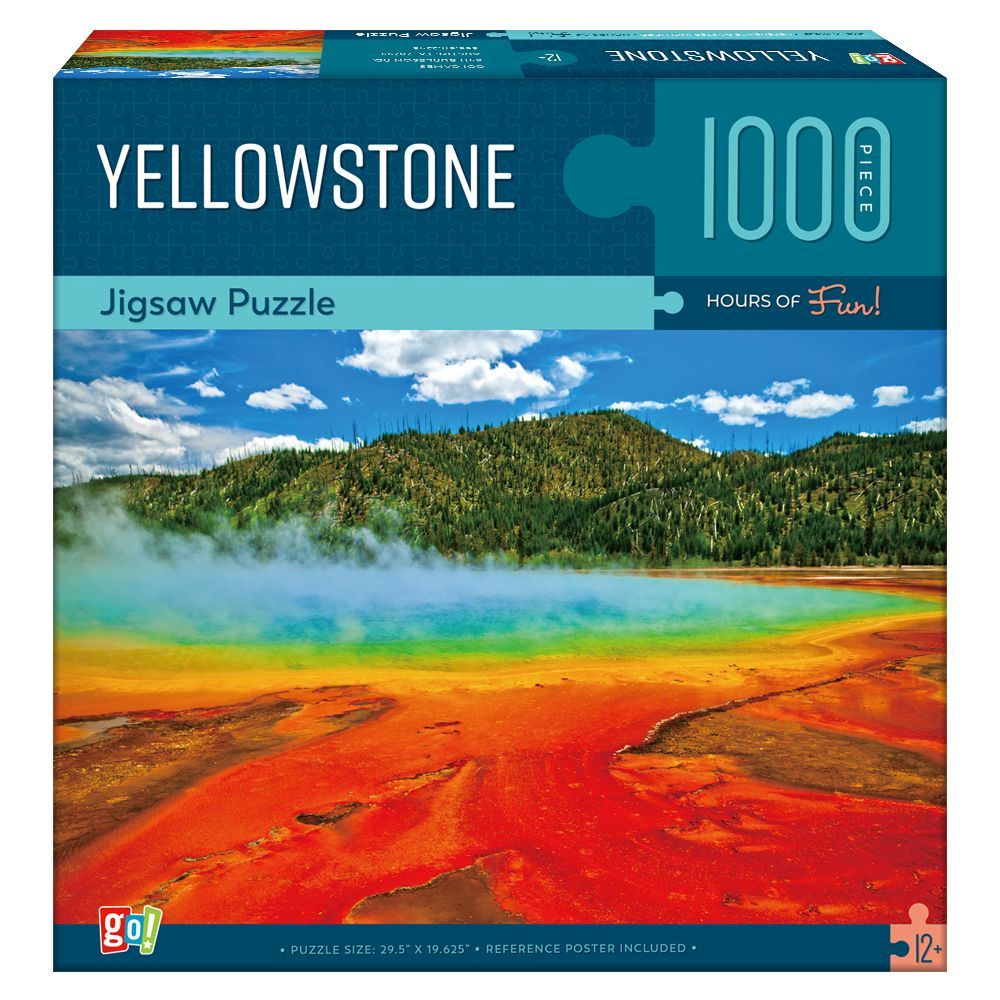 Go! Games Yellowstone 1000 Piece Puzzle