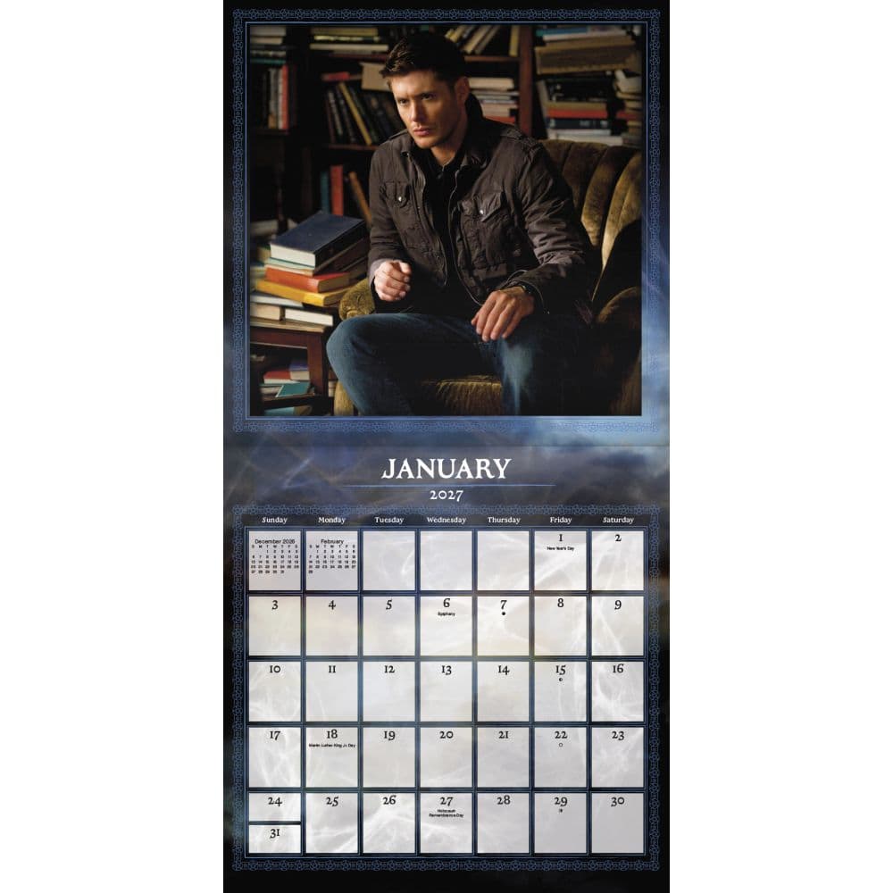 Supernatural 2027 Wall Calendar Second Alternate Image