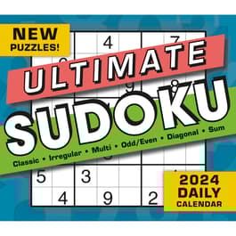Ultimate Sudoku 2024 Desk Calendar