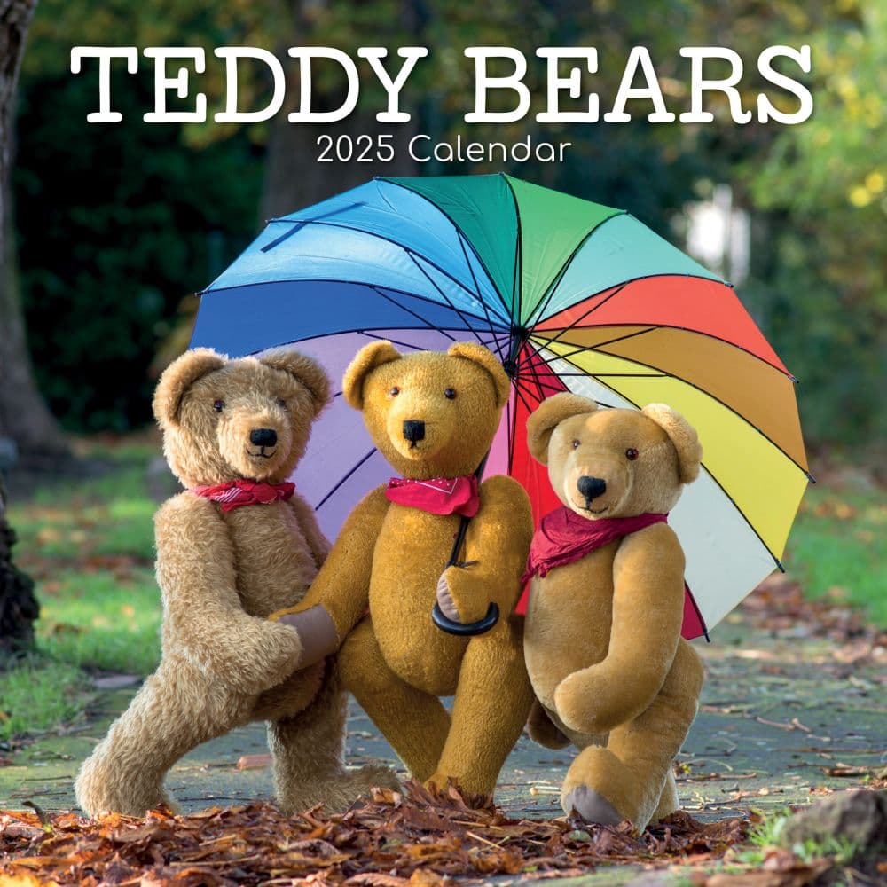 Teddy Bears 2025 Wall Calendar Main Product Image width=&quot;1000&quot; height=&quot;1000&quot;