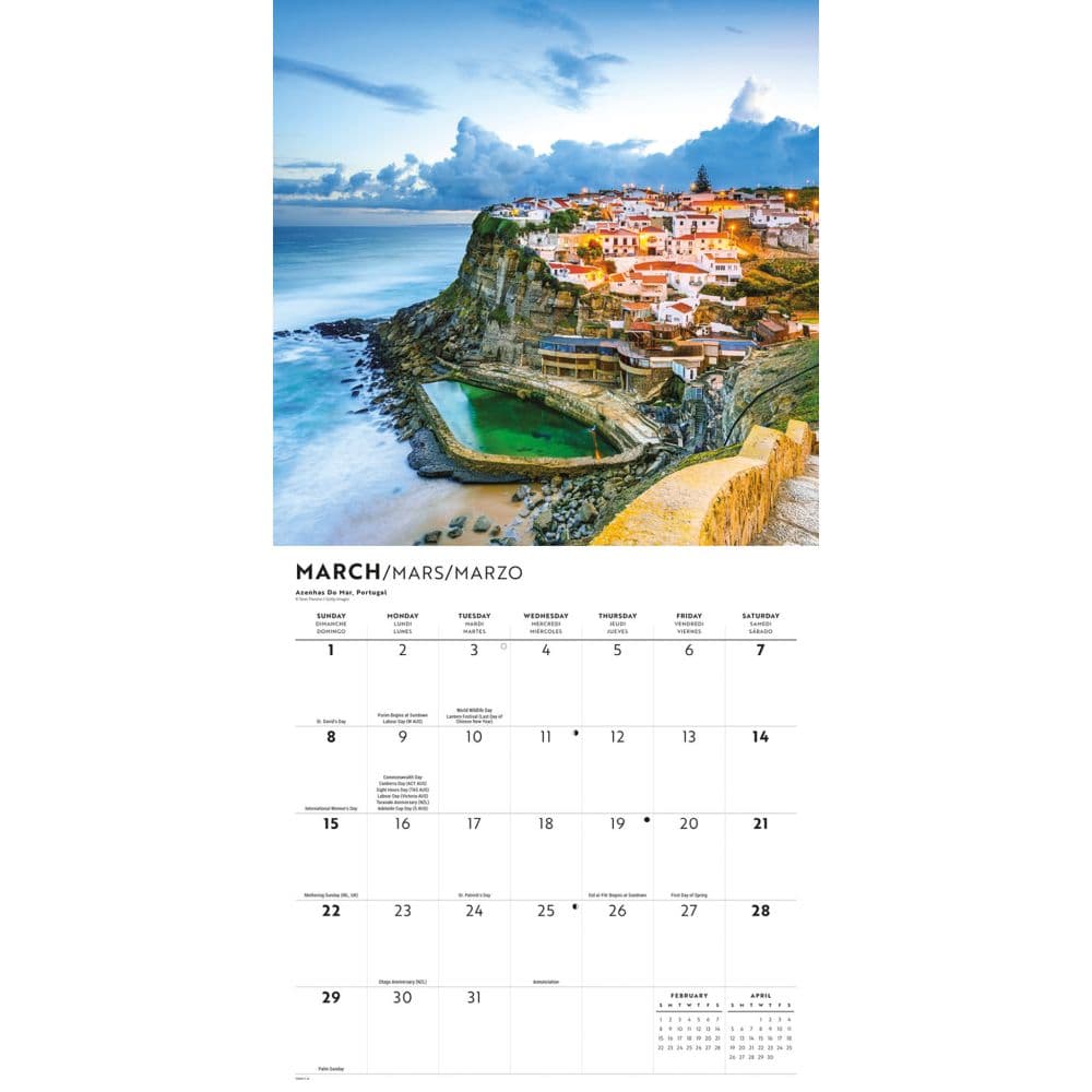 Coastlines 2026 Wall Calendar Second Alternate Image